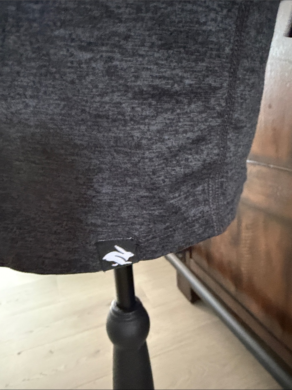 Men's Rabbit Long Sleeve Half-Zip Performance Pullover - Gray - Picture 8 of 12